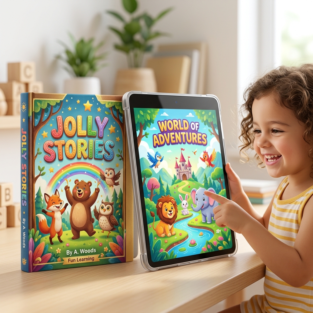 Visual Giáo trình Jolly Stories & Little Fox